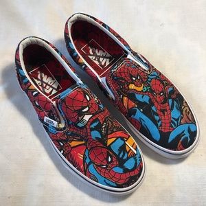 spiderman vans slides